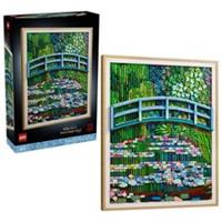 LEGO Art Claude Monet Bridge over a Pond of Water Lilies 31220