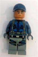 Lego Minifigure JW001 Jurassic World ACU Trooper Free Postage