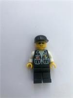 Lego Minifigure SOC045 Police Sheriff Star and 2 Pockets  Free Postage