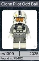 LEGO Star Wars Clone Trooper Pilot Odd Ball (Phase 2) sw1399 Minifigure New