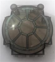 Lego 30366pb03 Windscreen 3 x 6 x 5 Bubble with SW 8 Spoke Radial Light Bubble