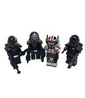 Bad Batch Custom Lego Minifigures Star Wars Clone Force 99 Elite set of 4