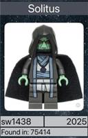 Lego Star Wars Rebuild The Galaxy Solitus sw1438 Minifigure New Unassembled