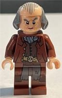 LEGO Harry Potter Argus Filtch Bald Hair Minifigure from 76402