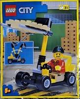 LEGO City Forklift Driver with Truck Foil Pack Set 952212