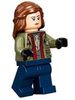 LEGO Jurassic World Maisie Lockwood Green Jacket Brown Hair Minifigure 76943
