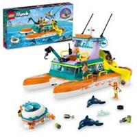 LEGO Friends Sea Rescue Boat 41734 Building Toy Set (717 Pieces)