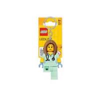 LEGO Nurse / Veterinarian Minifigure Iconic Key Light (Keyring / Keychain)