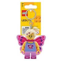 LEGO Iconic Butterfly Girl Minifigure Key Light (Keyring / Keychain) LED Lite