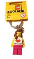 LEGO Key Chain LEGOLAND Girl 851330