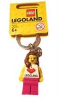 LEGO Key Chain LEGOLAND Girl 851330