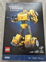 LEGO Icons Transformers Bumblebee Model Set 10338 New Free P&P