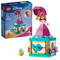 LEGO Disney Princess Twirling Ariel Building Kit and Fantasy Toy Model 43259