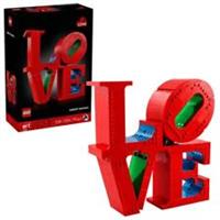 LEGO Art LOVE, Gift for Couples and Home Decor Idea 31214
