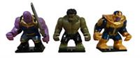 LEGO custom MARVEL New Large Figures Big fig Thanos Incredible Hulk Avengers