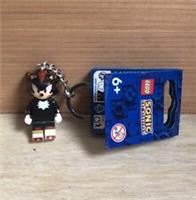 Lego Shadow the Hedgehog Key Chain 854302 *** Brand New Lego Keychain***