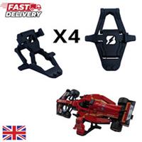 4x Adjustable Desk Mount for LEGO Speed Champions F1 Cars 3D Printed