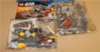 LEGO Star Wars 7957 Sith Nightspeeder Build Only NO Minifigures NEW