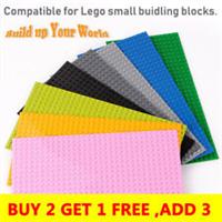Baseplate Base Plates Building Blocks 16 x 32 Dots Compatible for LEGO Boards