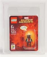 Lego 2018 SDCC Sheriff Deadpool Mini-Figure | CAS Graded 80