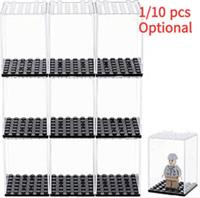 1Pc Acrylic Display Case For Storage Presentation Of Lego Minifigures 68x48x48mm