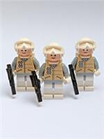 Lego Star Wars 7749 3X Hoth Rebel Trooper Minifigures SW0252 New and Genuine
