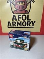 Lego Bricktober Train Station Set 40142 Damaged Box