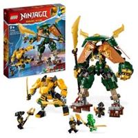 LEGO NINJAGO Lloyd and Arin's Ninja Team Mechs Set with 2 Combinable Action F...
