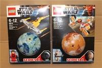 LEGO Star Wars 9674 AND 9675 Series 1 Planets NEW SEALED FREE P+P