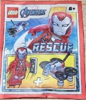 LEGO Marvel Super Heroes Iron Man Rescue with Drone Paper Bag Set 242217