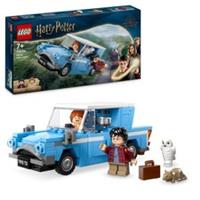 LEGO Harry Potter Flying Ford Anglia Car Toy for 7 Plus Year Old Multicolor