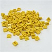 Lego Parts Bundle 100 x Yellow Plate 1 x 1 NEW
