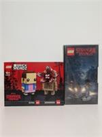 LEGO 40549 BRICKHEADZ: Demogorgon & Eleven And Limited Edition Notepad Free P+P