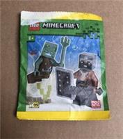 LEGO Minecraft - Drowned and Hero 662405 - New & Sealed Minifigure MIN181 MIN088