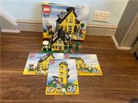 LEGO CREATOR 3 IN 1, SET 4996, BEACH HOUSE, USED, COMPLETE WITH BOX