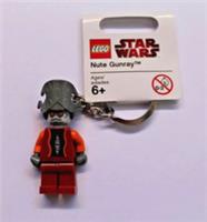 LEGO STAR WARS 852839 NUTE GUNRAY MINIFIGURE KEYRING KEYCHAIN NEW WITH TAG