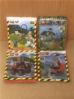 Lego Jurassic World Polybag X4 Inc 122332 122403 122409 122503 Owen Raptor Egg