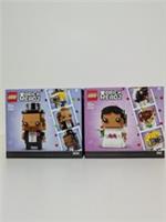 LEGO Bride & Groom Brickheadz - Wedding Set 40383 + 40384 Wedding Gift New