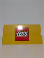 Lego VIP Insiders 5007159 Yellow Classic Logo Tin Sign - RETIRED - Brand New