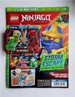 NEW LEGO SPECIAL EDITION #41 NINJAGO MAGAZINE & EXCLUSIVE TIN & 2 MINIFIGURE'S
