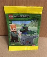 LEGO Minecraft 662404 Alex With Wolf. Sealed Paper Bag. Brand New