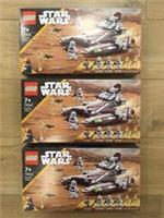 3 x LEGO STAR WARS Republic Fighter Tank 75342 Sets - BRAND NEW, SEALED