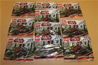 LEGO Star Wars 30005 Lot of 10 Imperial Speeder Bikes Build Only NO Minifigures