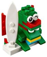 LEGO Monthly Mini Model Build Set - 2018 06 June, Surfer Dragon polybag 40281
