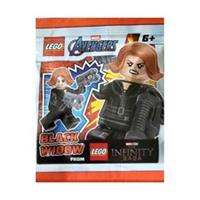 LEGO Marvel Super Heroes Black Widow Minifigure Foil Pack Paper Bag Set 242505