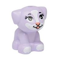 LEGO Animal Disney Creampuff Lavender Puppy Dog Minifigure from 43274