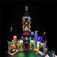 LYBMTWF LED Lighting Kit Compatible with Lego 10273 Haunted House Building Block
