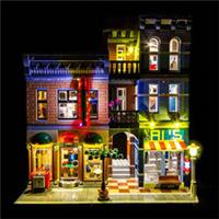 LYBTWF LED Lighting Kit Compatible with Lego 10246 Detective'S Office Building B