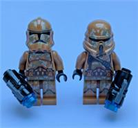 LEGO Star Wars 75089 pair of Geonosis Clone Troopers SW0605 + SW0606 New Genuine