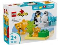 Lego Duplo 10442 Wild Animal Families Penguins & Lions Construction Playset